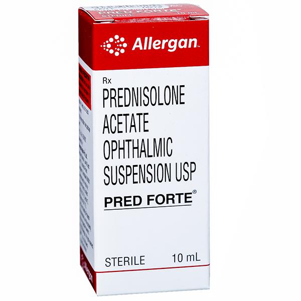 Pred Forte Opthalmic Suspension 10ml for Redness and swelling in the eye