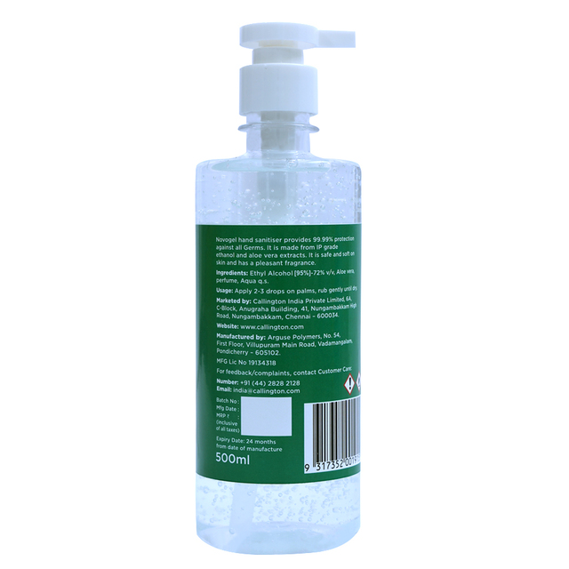 NovoGel Orange Sanitizer 500ml