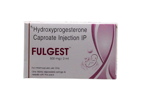 Fulgest 500mg Injection 2ml for regulating ovulation and menstruation