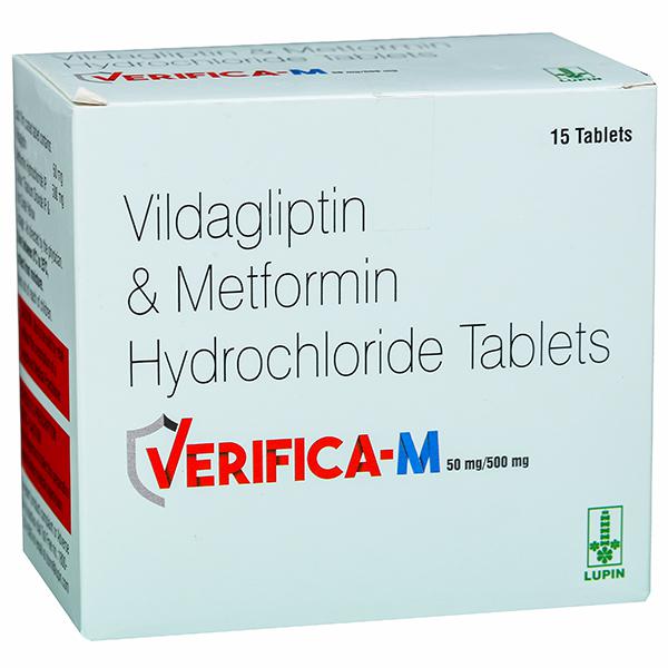 Verifica M 50mg/500mg Tablet for type 2 diabetes mellitus