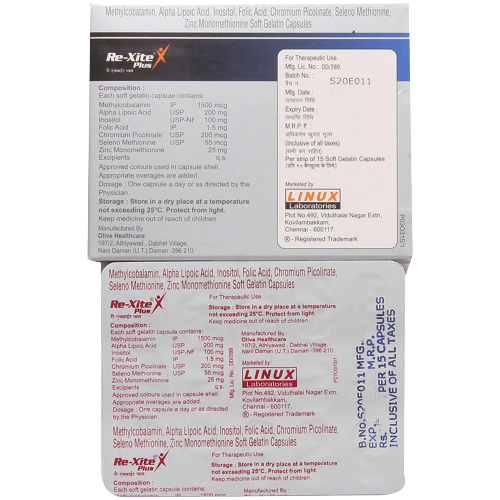 Re-Xite Plus Capsule (Strip of 15)