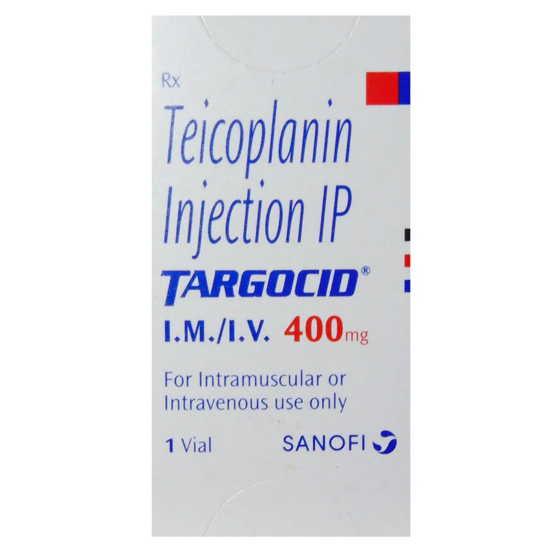 Targocid 400mg Injection for Severe bacterial infections