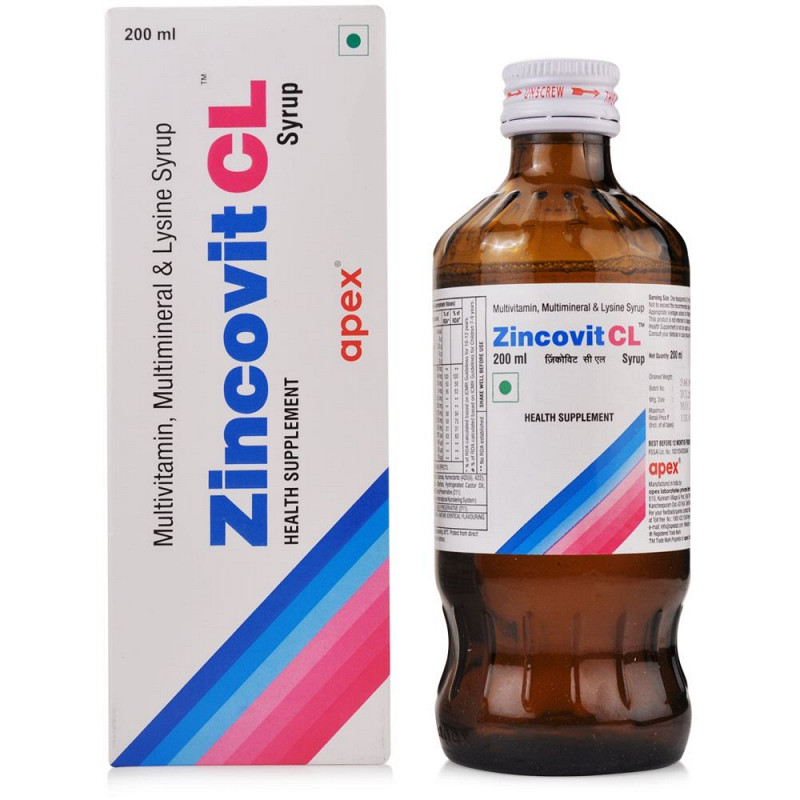 Zincovit CL Syrup 200ml