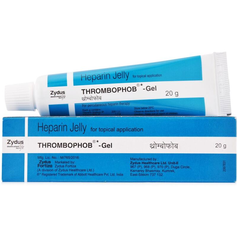 Thrombophob Gel 20g for Thrombophlebitis