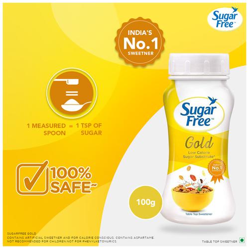 Sugar Free Gold Low Calorie Sweetener Powder 100g