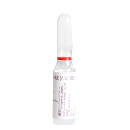 Bett Vaccine 0.5ml contains Tetanus Toxoid 5LF