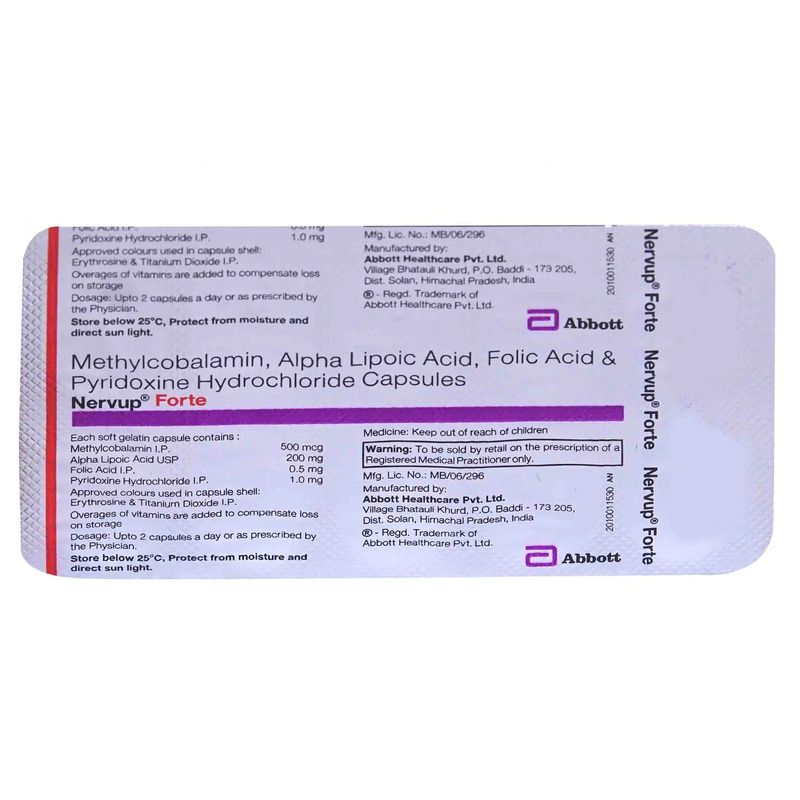 Nervup Forte Capsule (Strip of 10)