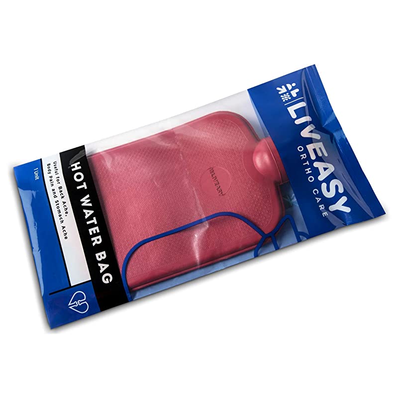 Liveasy Red Hot Water Bag 2L