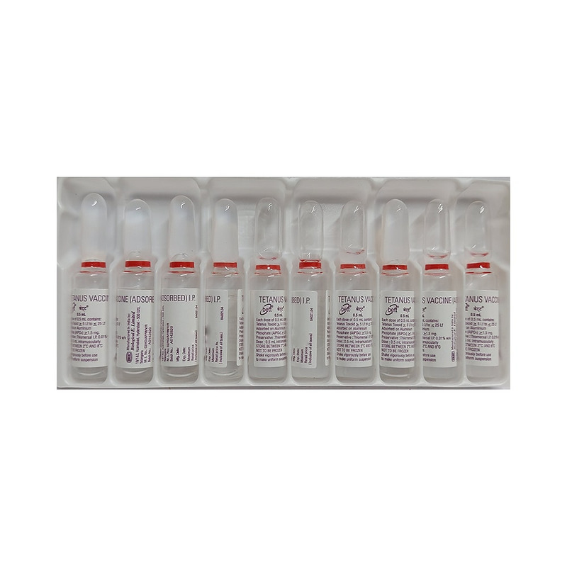 Bett Vaccine 0.5ml (Pack of 10) to prevent tetanus