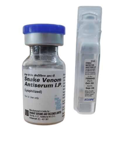 Snake Venom Antiserum Injection for Snake Bite