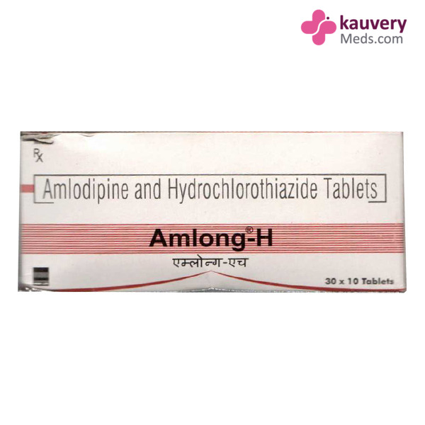 Amlong-H Tablet (Strip of 10) for Hypertension