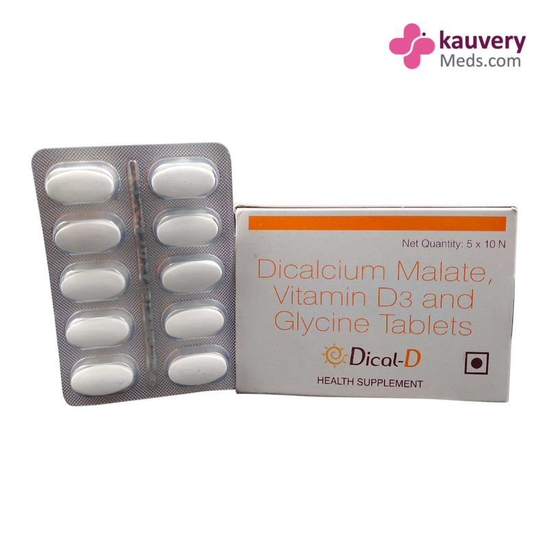 Dical-D Tablet 10's for adequate calcium