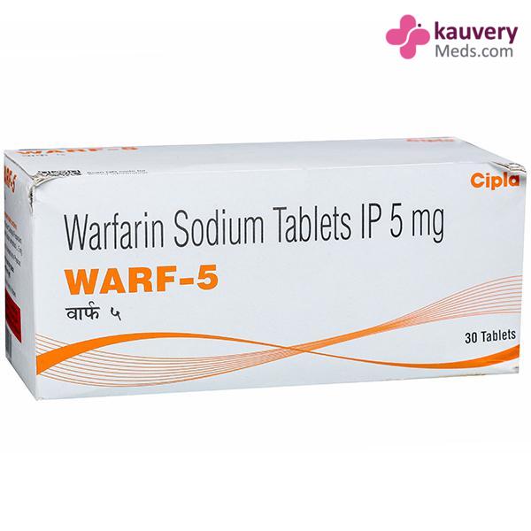 Warf 5 Tablet (Strip of 30) to prevent Blood clots