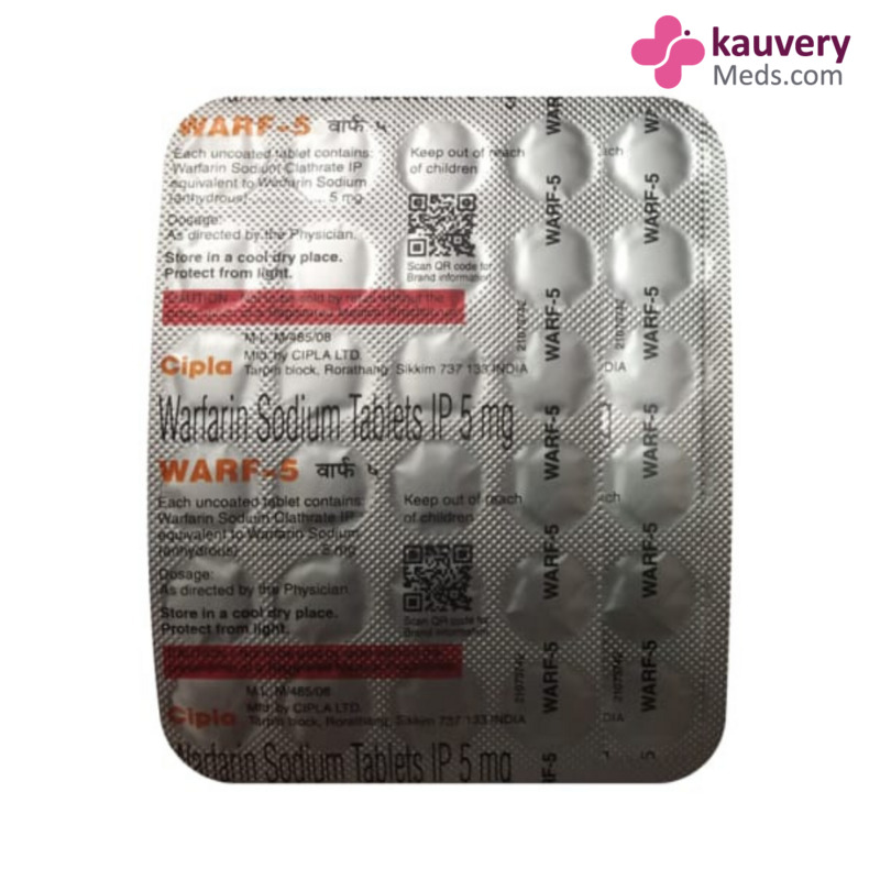 Warf 5 Tablet (Strip of 30)