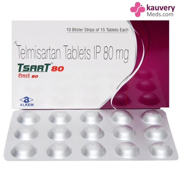 Tsart 80 Tablet 10's for Hypertension