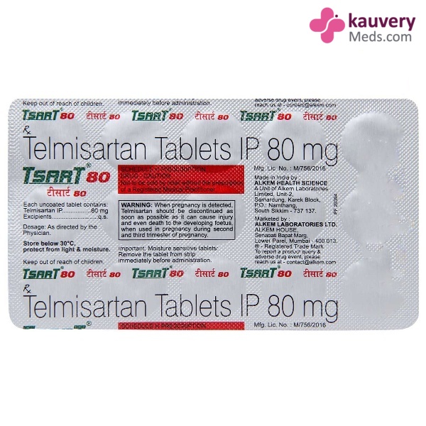 Tsart 80 Tablet 10's