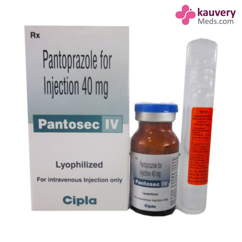 Pantosec IV Injection contains Pantoprazole 40mg