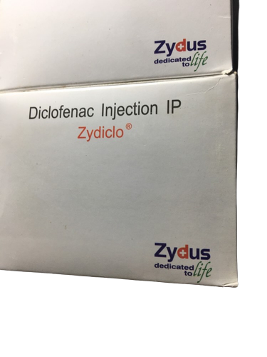 Zydiclo Injection 3ml contains Diclofenac