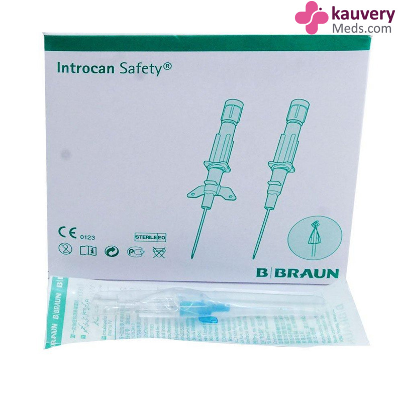 B. Braun Introcan Safety IV Cannula 24G