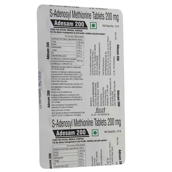 Adesam 200 Tablet (Strip of 10)