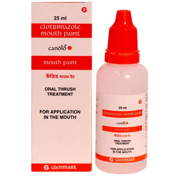 Candid Mouth Paint 25ml for Fungal infections of mouth (Thrush)