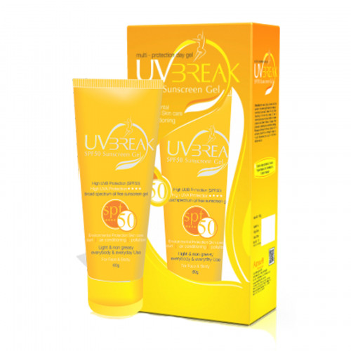 UV Break SPF 50 Sunscreen Gel 60g