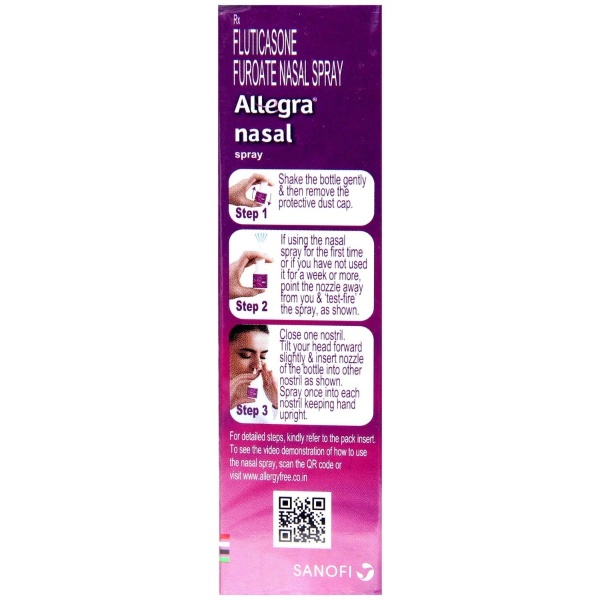 Allegra Nasal Spray 120 MDI