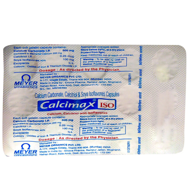 Calcimax ISO Capsule (Strip of 15)