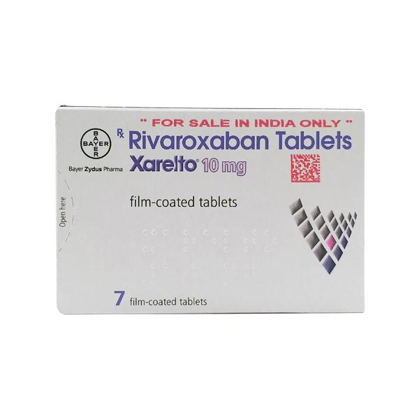 Xarelto 10mg Tablet (Strip of 7) to treat and prevent blood clots