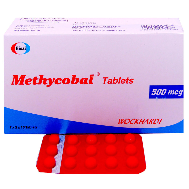 Methycobal Tablet (Strip of 15) for Vitamin B12 deficiency