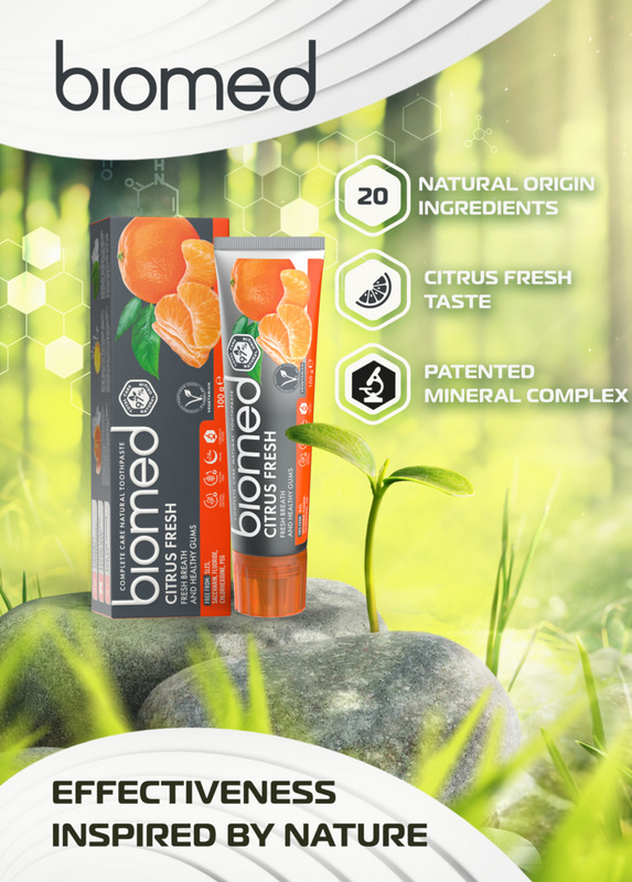 Biomed Citrus Fresh Toothpaste 100g