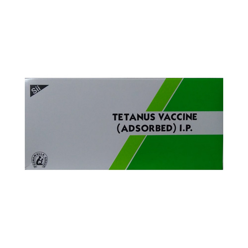 Tetanus Vaccine Adsorbed 0.5ml to prevent tetanus or lockjaw