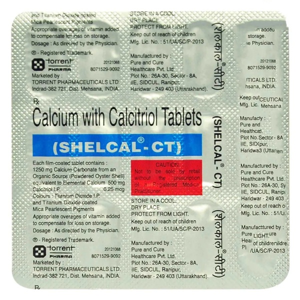 Shelcal CT Tablet 15's