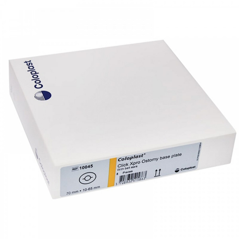 Coloplast SenSura 10045 Click-Xpro Ostomy Base Plate 70mm