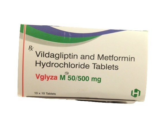 Vglyza M 50mg/500mg Tablet 10's