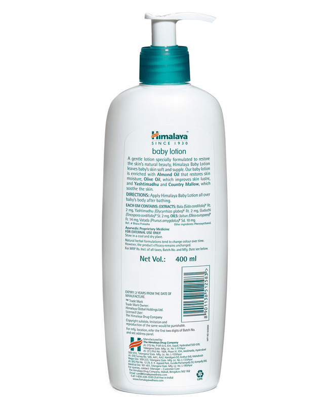 Himalaya Baby Lotion 400ml