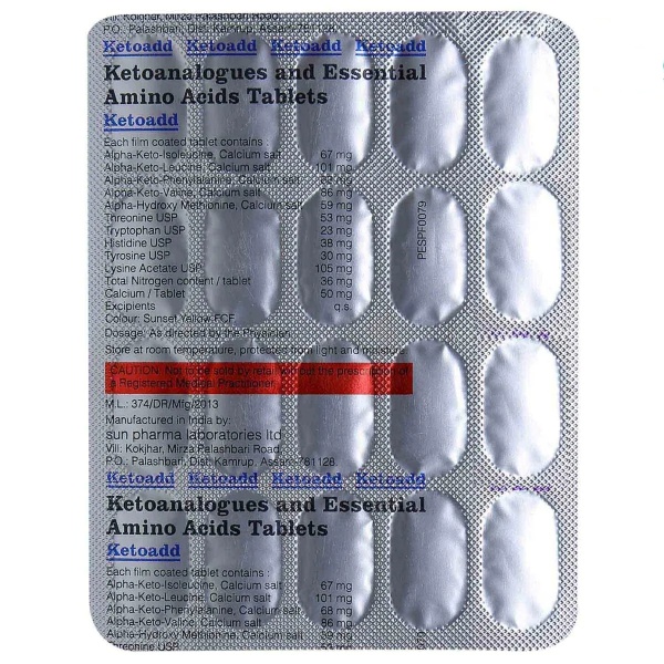 Ketoadd Tablet (Strip of 20)