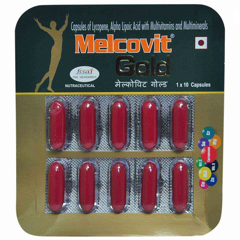 Melcovit Gold Capsule (Strip of 10)