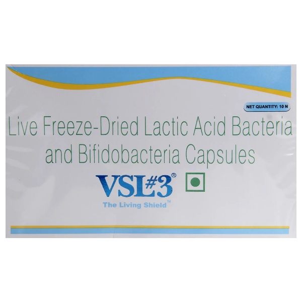 VSL 3 Capsule 10's for Ulcerative colitis, Irritable bowel syndrome