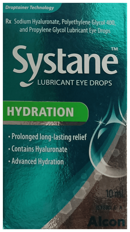 Systane Hydration Lubricant Eye Drops 10ml