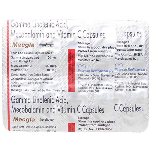 Mecgla Capsule (Strip of 10)