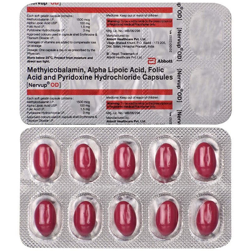 Nervup OD Soft Gelatin Capsule (Strip of 10)