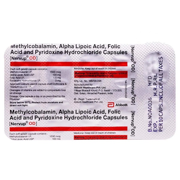 Nervup OD Soft Gelatin Capsule (Strip of 10)