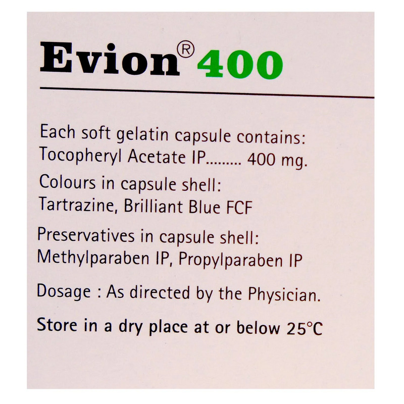 Evion 400 Capsule 10's