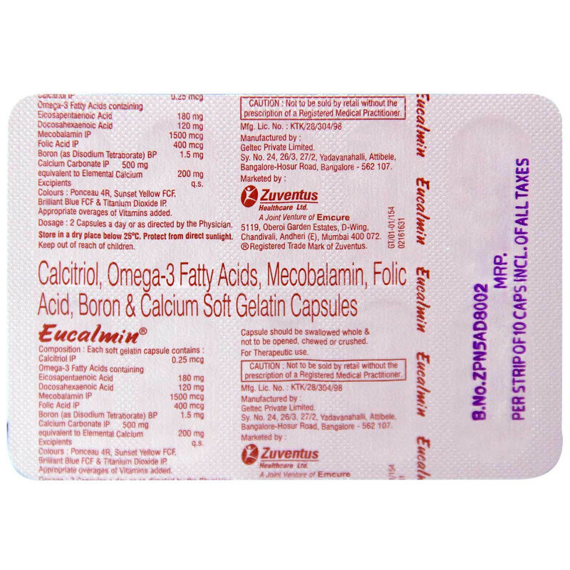 Eucalmin Capsule (Strip of 10)