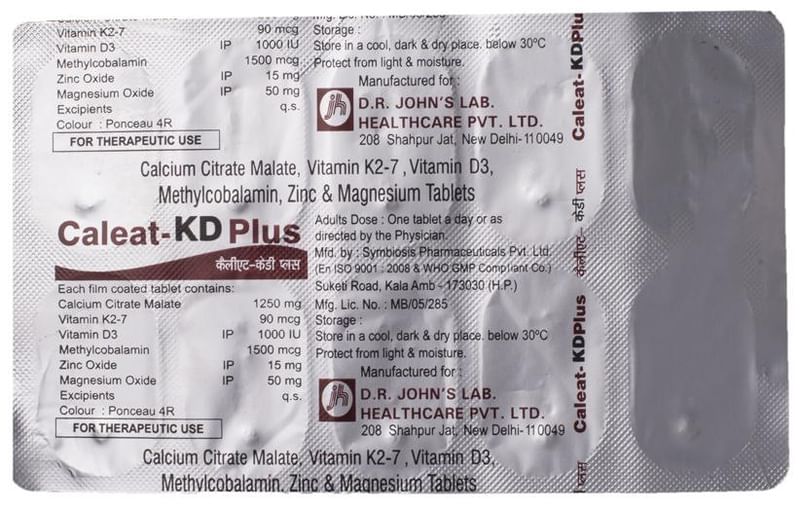 Caleat-KD Plus Tablet (Strip of 10)