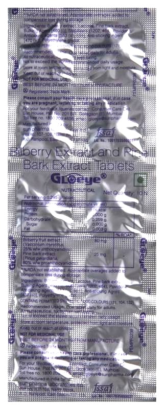 Gloeye Tablet (Strip of 10)