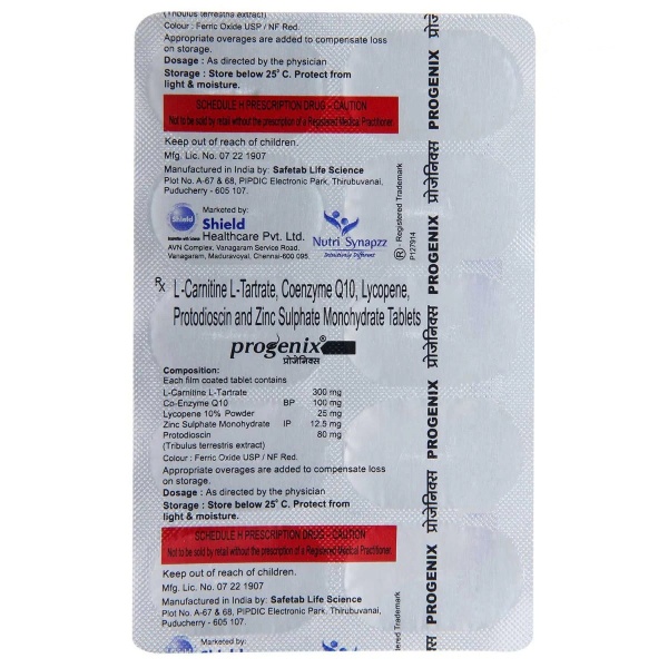 Progenix Tablet (Strip of 10)