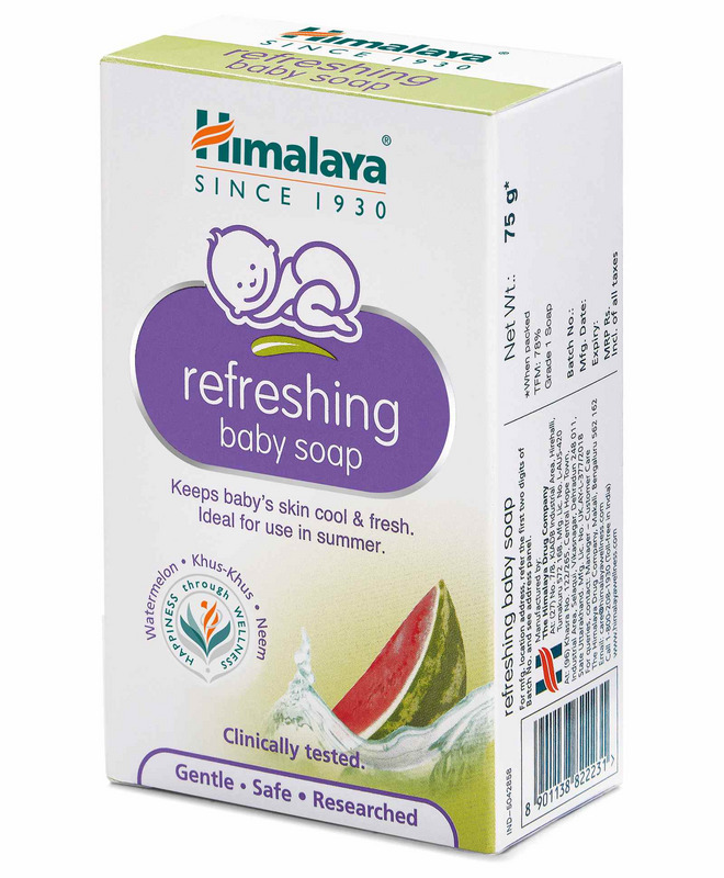 Himalaya Refreshing Baby Soap 75g