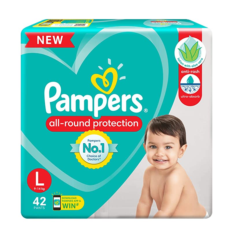 Pampers Diaper Pants Large 42's